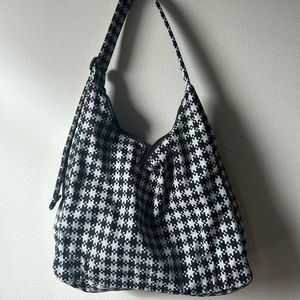 Large Houndstooth Baggu